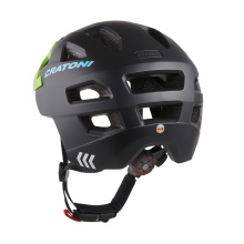 Cratoni Kids Bike Helmet Maxster PRO #21 matt black/lime